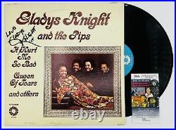 Gladys Knight Signed It Hurt Me So Bad Vinyl LP Record Album JSA COA