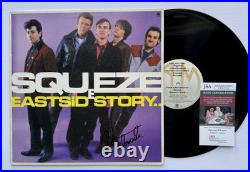 Glenn Tillbrook Hand Signed Autographed Squeeze Vinyl Album Lp +jsa Coa