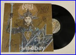 Gojira Autographed Signed Fortitude Vinyl Album Exact Proof Jsa Coa # Af07770