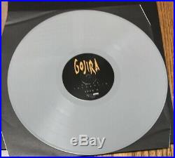 Gojira BAND SIGNED Terra Incognita Grey Limited Vinyl Record Album NEW 2LP Metal