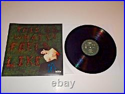Gracie Abrams Signed This Is What It Feels Like Vinyl Record Album Lp With Proof