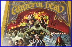 Grateful Dead Complete X5 Band Signed Album Vinyl Record -jerry Garcia Bas Jsa