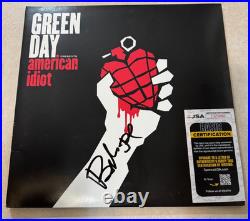 Green Day BILLIE JOE ARMSTRONG American Idiot Signed Vinyl Record Album JSA