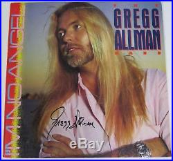 Gregg Allman ALLMAN BROTHERS BAND Signed Autograph I'm No Angel Album Vinyl LP