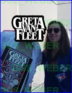 Greta Van Fleet Band Signed Black Smoke Rising Vinyl Album Record Ep Proof