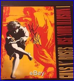 Guns N' Roses AXL ROSE Signed Use Your Illusion I Vinyl Record Album Very Rare