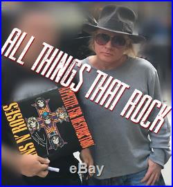 Guns N Roses Signed Album Axl Rose Autographed Vinyl Exact Photo Proof (Slash)