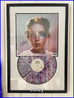 Halsey Autographed Vinyl Record Album JSA COA Manic Display Frame