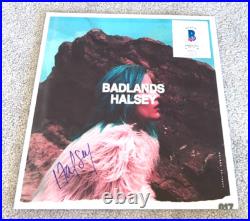 Halsey Signed Badlands Vinyl Album Singer Iichliwp Hopeless Fountain Kingdom Bas