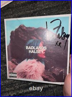 Halsey signed autographed box set badlands 2015 CD