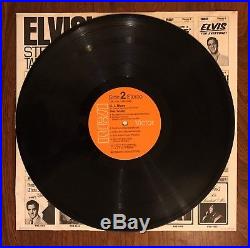 Hand Signed ELVIS PRESLEY Original 1971 GI BLUES Vinyl Album + my COA