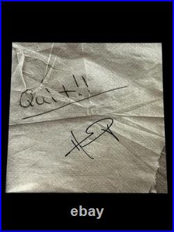 Hardy' Country Singer Star Signed Vinyl Album'Quit!' Beckett Certified RARE