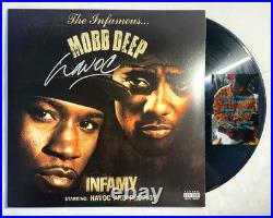 Havoc Rapper Signed MOBB DEEP MURDA MUZIK Vinyl Album Record EXACT Proof COA