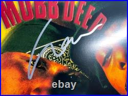 Havoc Rapper Signed MOBB DEEP MURDA MUZIK Vinyl Album Record EXACT Proof JSA