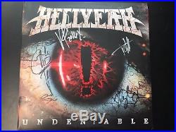 Hellyeah Unden! Able New Vinyl SIGNED by all five members with patch