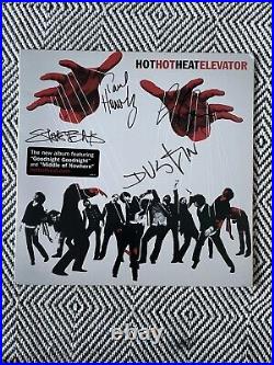 Hot Hot Heat Elevator Signed LP VInyl Album First Press Promotional copy RARE
