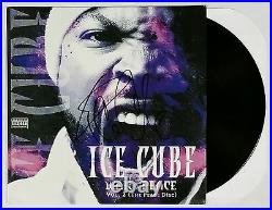 ICE CUBE SIGNED WAR & PEACE VOL 2 VINYL ALBUM RECORD WithJSA CERT S56286 NWA