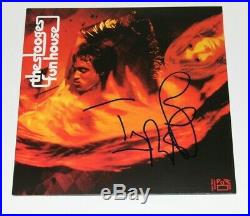 IGGY POP SIGNED'FUN HOUSE' RECORD ALBUM VINYL LP withCOA PROOF THE STOOGES PUNK