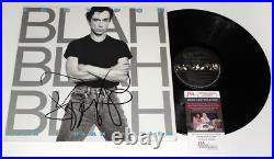 IGGY POP signed BLAH BLAH BLAH Vinyl Album LP Autographed Proof JSA COA