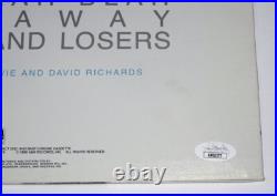 IGGY POP signed BLAH BLAH BLAH Vinyl Album LP Autographed Proof JSA COA