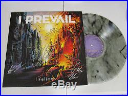 I Prevail Autographed Signed Vinyl Album 1 With Exact Signing Picture Proof