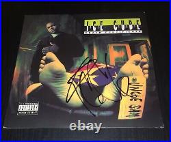 Ice Cube Autographed Death Certificate Vinyl Record Album NWA/ JSA