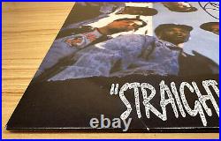 Ice Cube NWA Straight Outta Compton Autographed Signed Vinyl Album Beckett COA