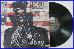 Ice Cube, Signed, Autographed, Death Certificate 25TH Anniversary, Vinyl Album, Proof