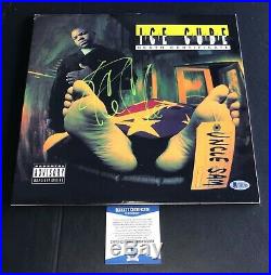 Ice Cube Signed Death Certificate Vinyl Album Lp Autograph Beckett Bas Coa