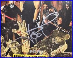 Ice-t Body Count Hand Signed Autographed Manslaughter Vinyl Album Lp +jsa Coa