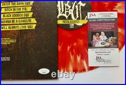 Ice-t Body Count Hand Signed Autographed Manslaughter Vinyl Album Lp +jsa Coa