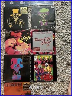 Insane Clown Posse vinyl record Collection. 14 Albums All Sealed But 3, 1 Signed