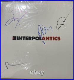 Interpol Antics Original Signed Vinyl Rare