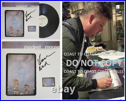 Isaac Brock signed Modest Mouse The Lonesome Crowded West album. Vinyl COA Proof