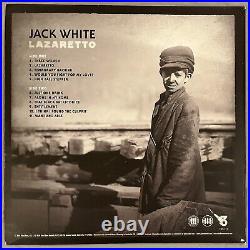 JACK WHITE Original Signed Autographed LAZARETTO LP Vinyl Record Album COA Cert