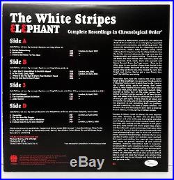 JACK WHITE Signed The White Stripes ELEPHANT Album Vinyl LP JSA #Z65526