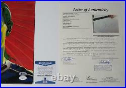 JACO PASTORIUS Signed Autograph Auto Invitation Album Vinyl Record LP JSA BAS
