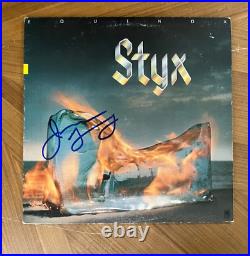 JAMES YOUNG signed vinyl album STYX EQUINOX 2