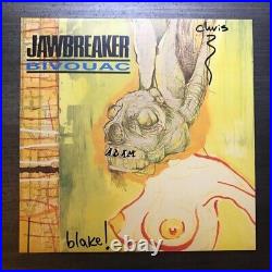 JAWBREAKER signed vinyl album BIVOUAC BLAKE, ADAM & CHRIS 1