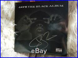 JAY-Z The Black Album. Autographed RARE! Double Vinyl Excellent condition
