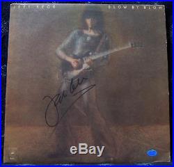 JEFF BECK signed BLOW BY BLOW vinyl album george martin producer AUTHENTICATED