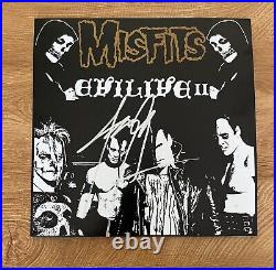 JERRY ONLY signed vinyl album MISFITS EVILLIVE 2 1