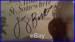 JIMMY BUFFETT AUTOGRAPHED SONGS FROM ST. SOMEWHERE VINYL ALBUM