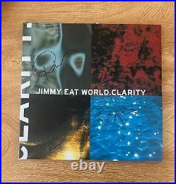 JIMMY EAT WORLD signed vinyl album CLARITY 1