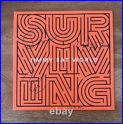 JIMMY EAT WORLD signed vinyl album SURVIVING 1