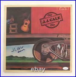 JJ CALE SIGNED AUTOGRAPH ALBUM VINYL RECORD OKIE OKIE, VERY RARE! With JSA COA