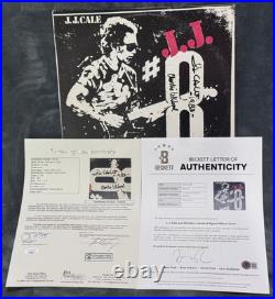 JJ J. J. Cale #8 Tulsa Sound Signed Vinyl Album LP Autographed Beckett JSA Rare