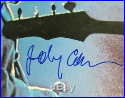 JOHNNY CASH Signed Autograph Johnny Cash At San Quentin Live Vinyl Album LP