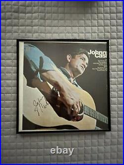 JOHNNY CASH Signed Vinyl Album Record 1969. This Is Johnny Cash Letter of Auth