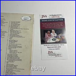 JOHN MELLENCAMP signed Vinyl Scarecrow Autographed Album JSA COA record JOHN MELLENCAMP signed Vinyl Scarecrow Autographed Album JSA COA record